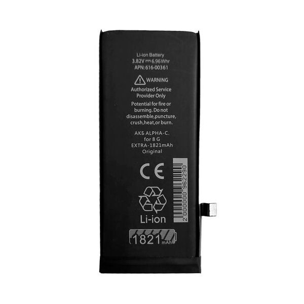 

Акумулятор Alpha-C Extra для iPhone 8 (1821mAh)