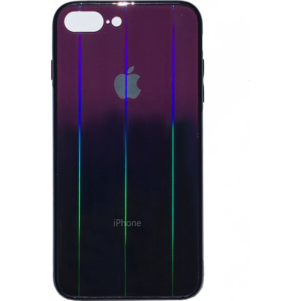 

Чехол накладка xCase на iPhone 7 Plus/8 Plus Glass Shine Case Logo marsala