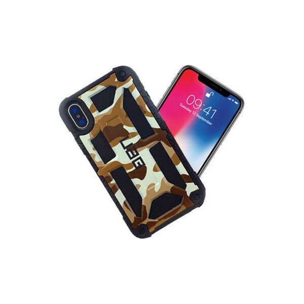 

Чехол накладка UAG для iPhone X/XS Monarch Camouflage black-brown-white