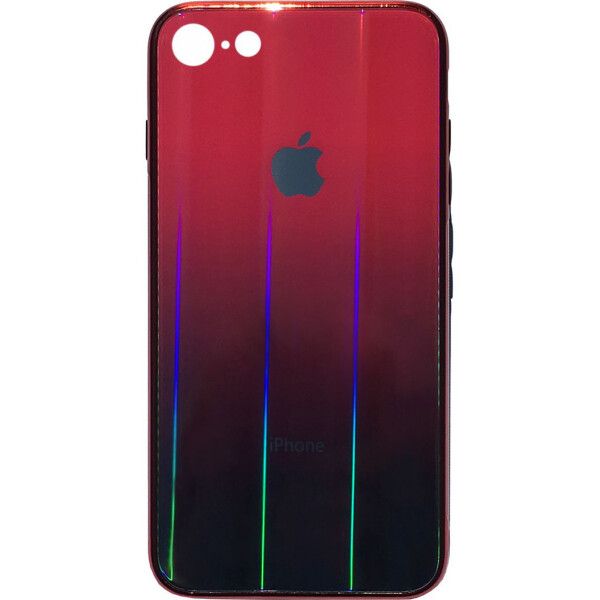 

Чехол накладка xCase на iPhone 6/6s Glass Shine Case Logo raspberries