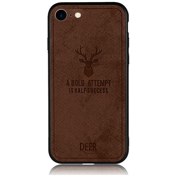 

Чехол накладка xCase на iPhone 7/8 Soft deer brown