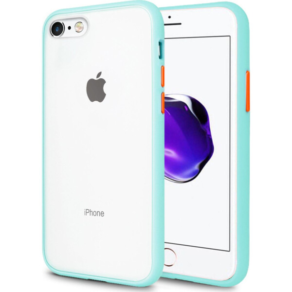 

Чехол накладка xCase для iPhone 7/8 Gingle series light blue orange