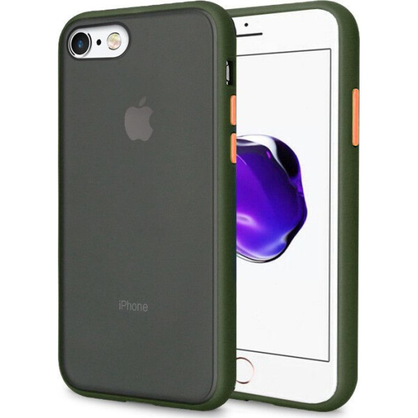 

Чехол накладка xCase для iPhone 7/8 Gingle series green orange
