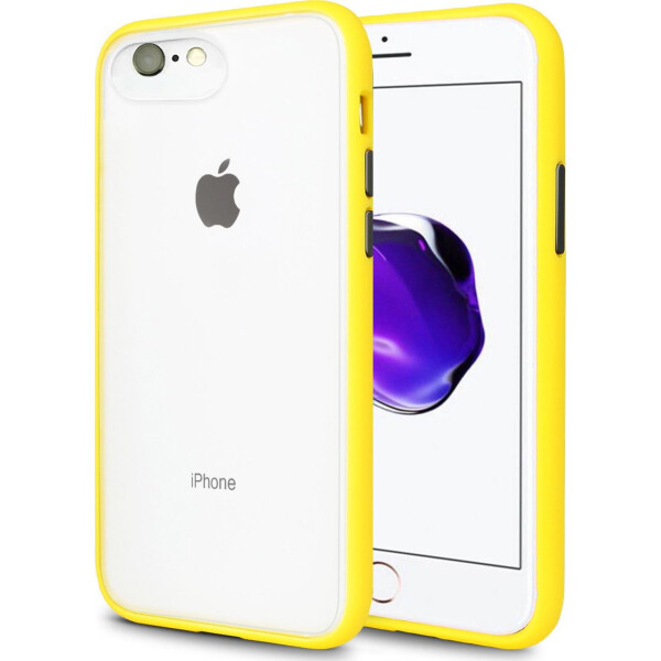 

Чехол накладка xCase для iPhone 6/6s Gingle series yellow black