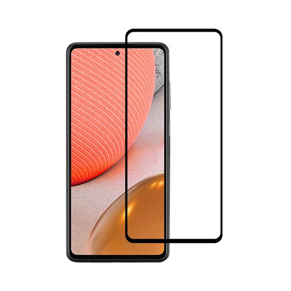 

Захисне скло Glass 6D Full Glue для Samsung A725 Galaxy A72 (Чорний)