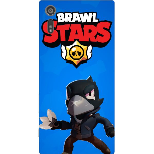 

Чехол силиконовый Casemarket для Sony Xperia XZ f8332 с картинкой Игра Brawl Stars Ворон