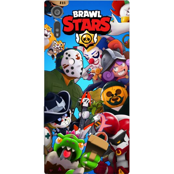 

Чехол силиконовый Casemarket для Sony Xperia XZ f8332 с картинкой Игра Brawl Stars