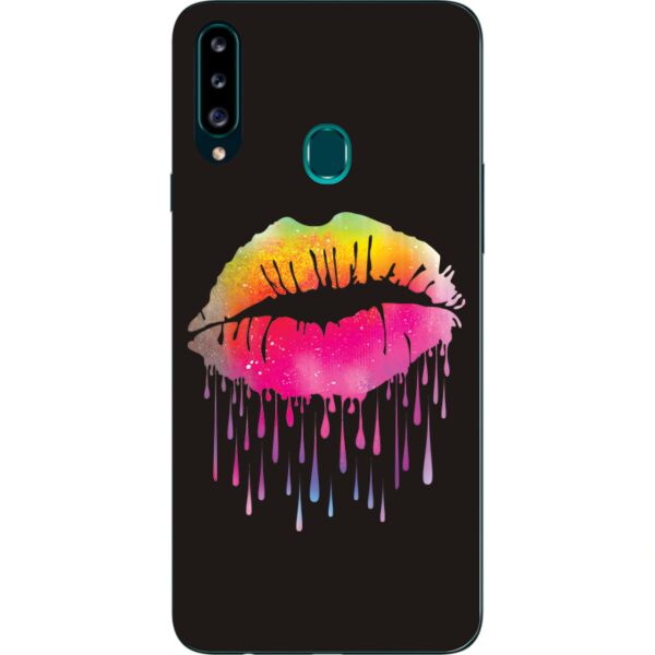 

Чехол силиконовый Casemarket с картинкой для Samsung A20s Galaxy A207F Яркие губы