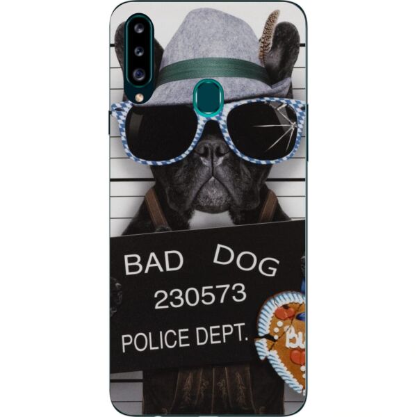 

Чехол Casemarket с картинкой силиконовый для Samsung A20s Galaxy A207F Bad dog