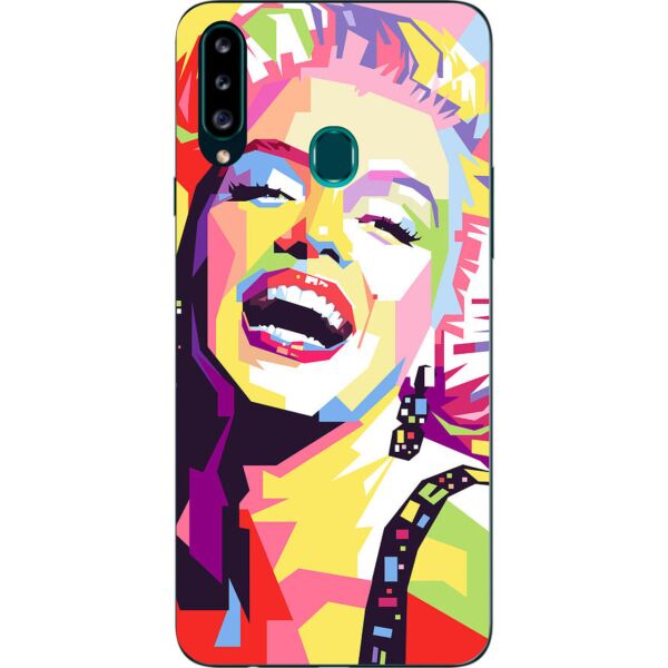

Чехол Casemarket с картинкой силиконовый для Samsung A20s Galaxy A207F Монро