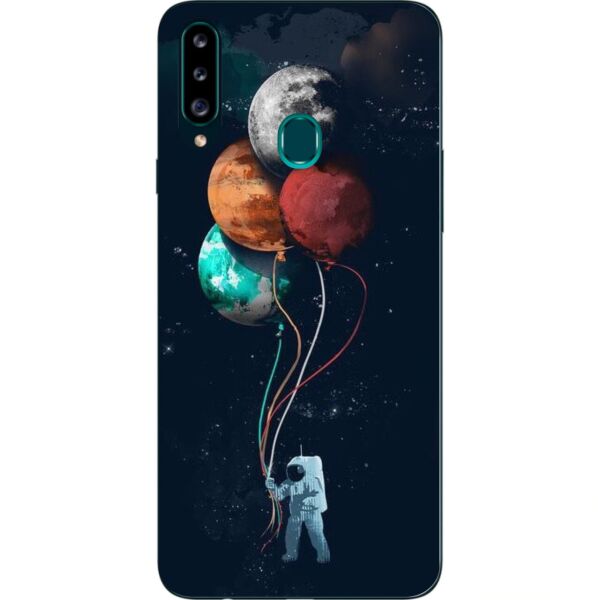 

Чехол Casemarket с картинкой силиконовый для Samsung A20s Galaxy A207F Космические шарики
