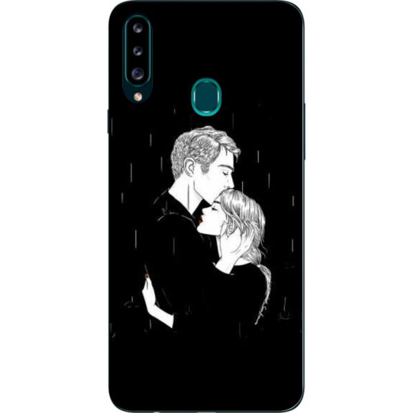 

Чехол Casemarket с картинкой силиконовый для Samsung A20s Galaxy A207F Влюбленные