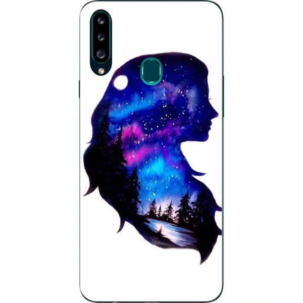 

Чехол Casemarket с картинкой силиконовый для Samsung A20s Galaxy A207F Очертания зимы