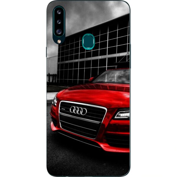 

Чехол Casemarket с картинкой силиконовый для Samsung A20s Galaxy A207F Audi