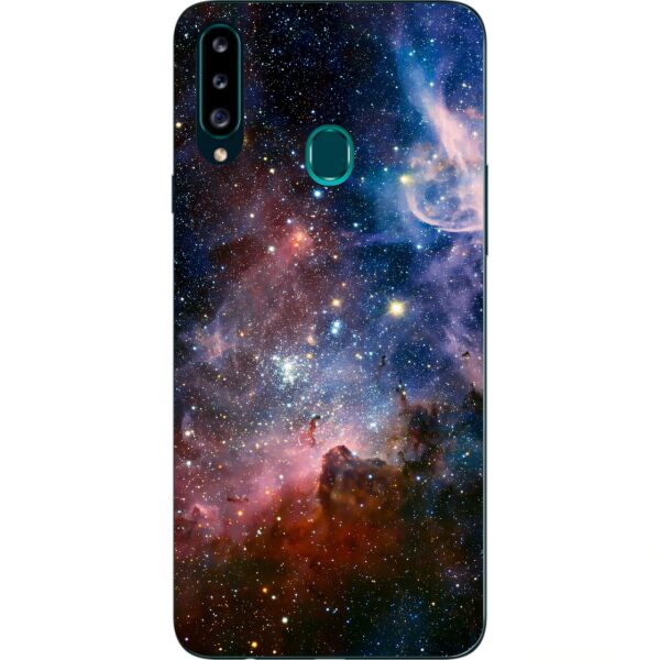 

Оригинальный силиконовый чехол Casemarket для Samsung A20s Galaxy A207F с картинкой Космическая даль