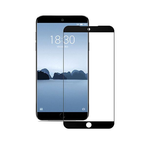 

Захисне скло Glass Full Screen для Meizu 15 (Чорний)