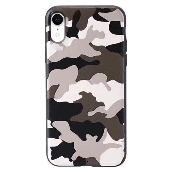 

Чехол накладка xCase на iPhone XR White Camouflage case