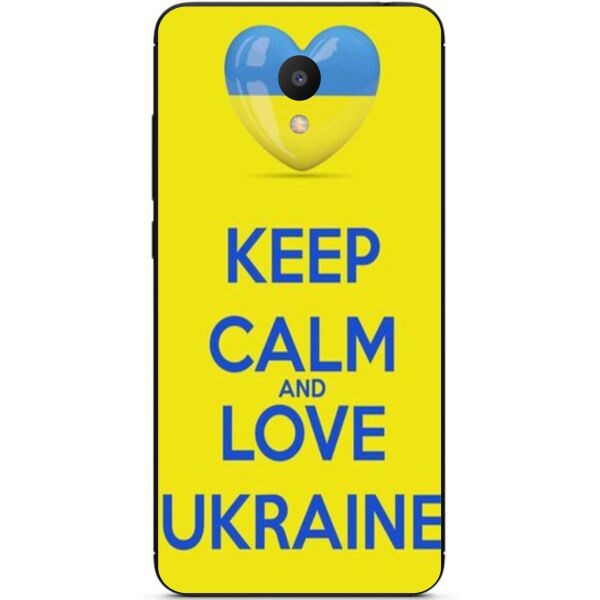 

Чехол силиконовый Casemarket с картинкой для Meizu М6 Love Ukraine