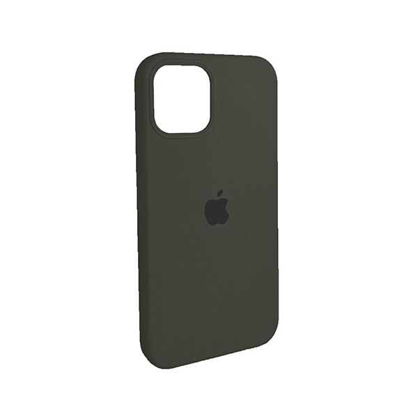 

Чохол Original Soft Case для Apple iPhone 12/12 Pro (34) Dark Olive - Full Side