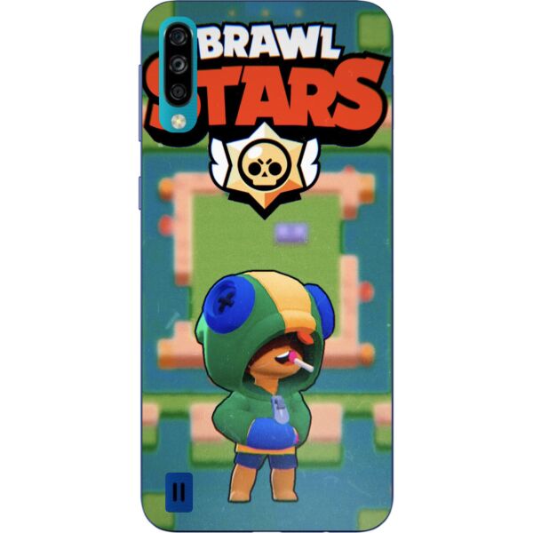 

Чехол силиконовый Casemarket с картинкой для ZTE Blade A7 2020 Игра Brawl Stars Леон