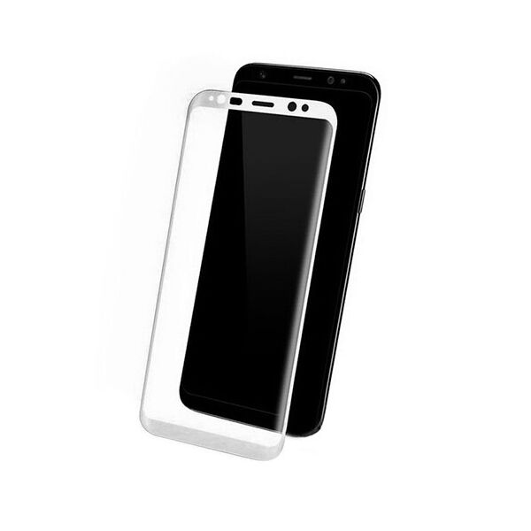 

Захисне скло Glass Full Screen 3D для Samsung G955 Galaxy S8 Plus (Білий)