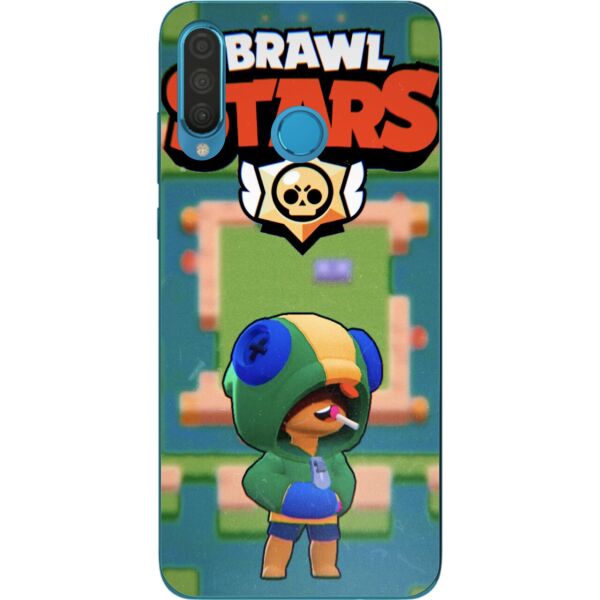 

Чехол Casemarket для Huawei P30 Lite с картинкой Игра Brawl Stars Леон
