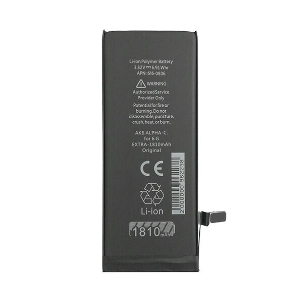 

Акумулятор Alpha-C Extra для iPhone 6 (1810mAh)