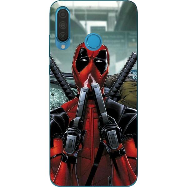 

Чехол силиконовый Casemarket с картинкой для Huawei P30 Lite Дедпул