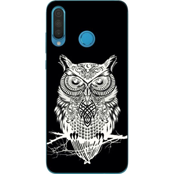

Чехол Casemarket с картинкой силиконовый для Huawei P30 Lite Сова