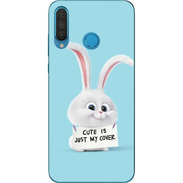 

Оригинальный силиконовый чехол Casemarket для Huawei P30 Lite с картинкой Зайка