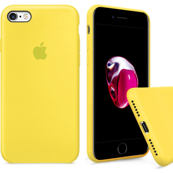 

Чехол накладка xCase для для iPhone 6 Plus/6s Plus Silicone Case Full canary yellow
