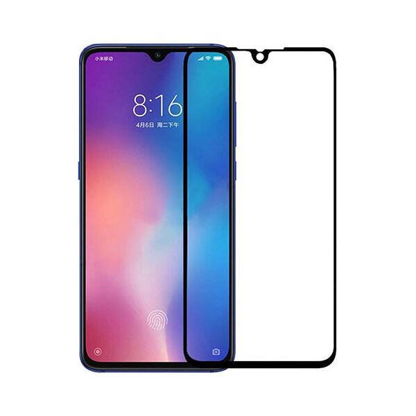 

Захисне скло Glass Full Glue для Xiaomi Mi 9 SE (Чорний)