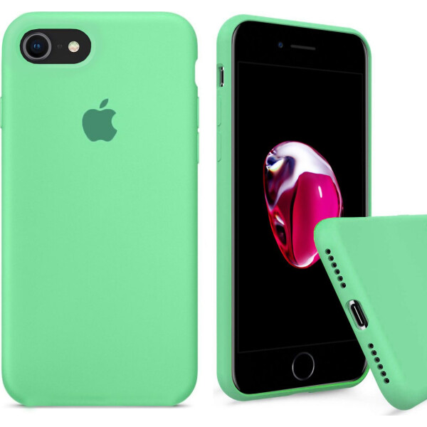 

Чехол накладка xCase для iPhone 7/8 Silicone Case Full spearmint