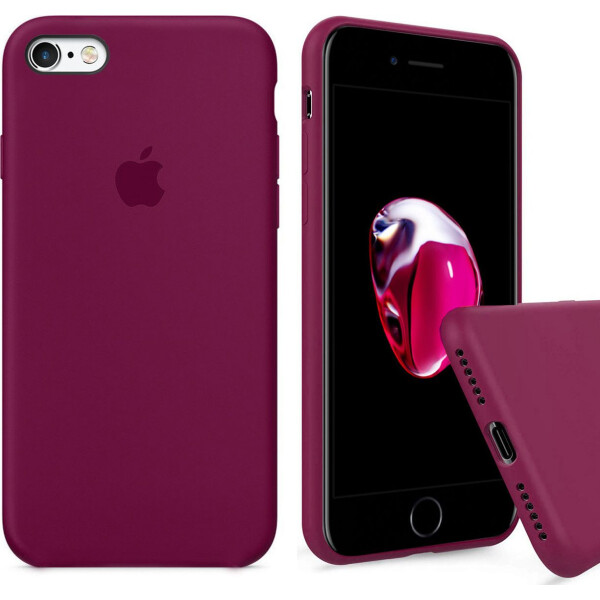 

Чехол накладка xCase для для iPhone 6 Plus/6s Plus Silicone Case Full rose red