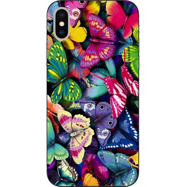 

Бампер силиконовый Casemarket с картинкой для Iphone XS Бабочки