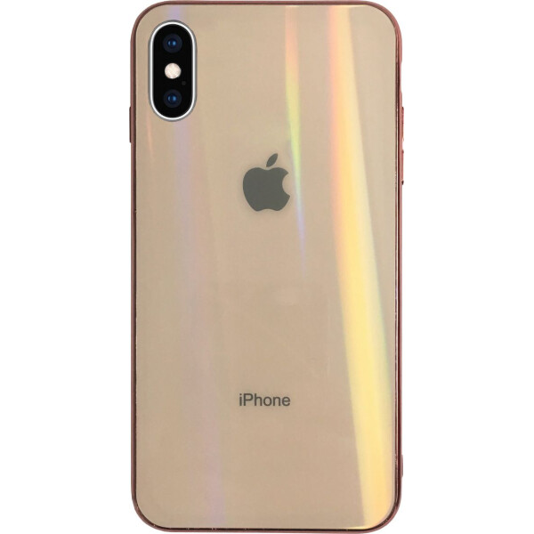 

Чехол накладка xCase на iPhone X/XS Glass polaris Case Logo rose gold