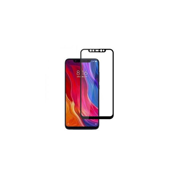 

Захисне скло Glass Full Glue для Xiaomi Mi 8 (Чорний)