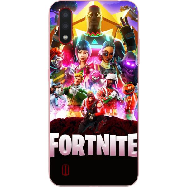 

Оригинальный чехол Casemarket для Samsung A01 Galaxy A015F с картинкой Фортнайт
