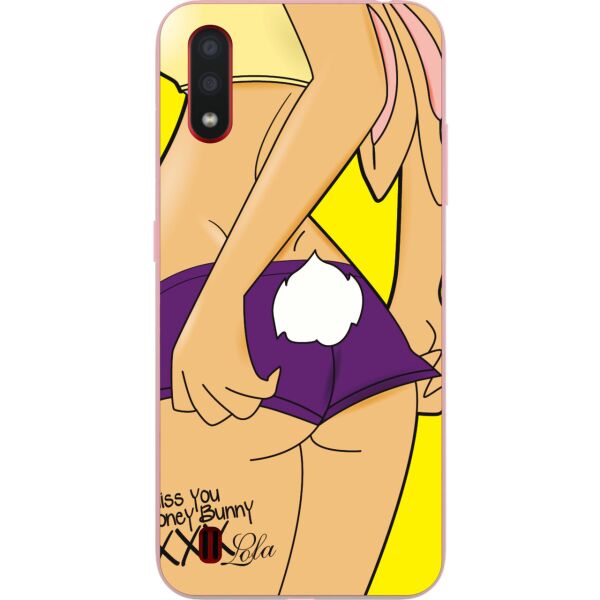 

Силиконовый чехол Casemarket для Samsung A01 Galaxy A015F с картинкой SWAG