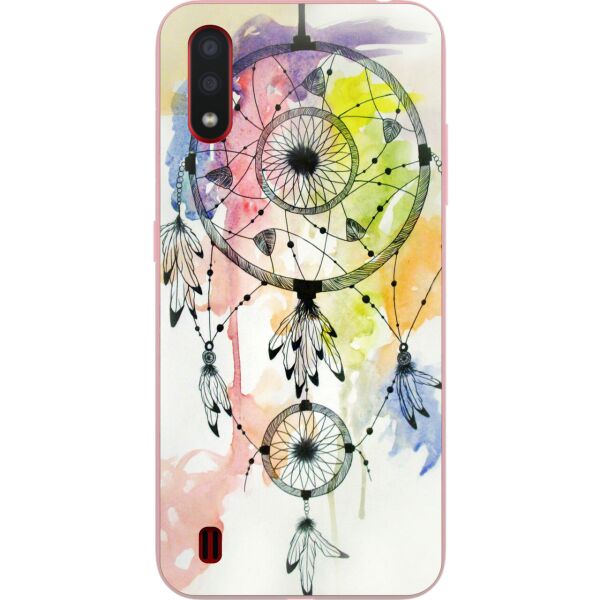 

Силиконовый чехол Casemarket для Samsung A01 Galaxy A015F с картинкой Ловец снов