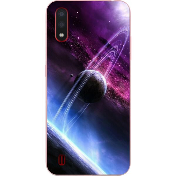 

Силиконовый чехол Casemarket для Samsung A01 Galaxy A015F с картинкой Космос