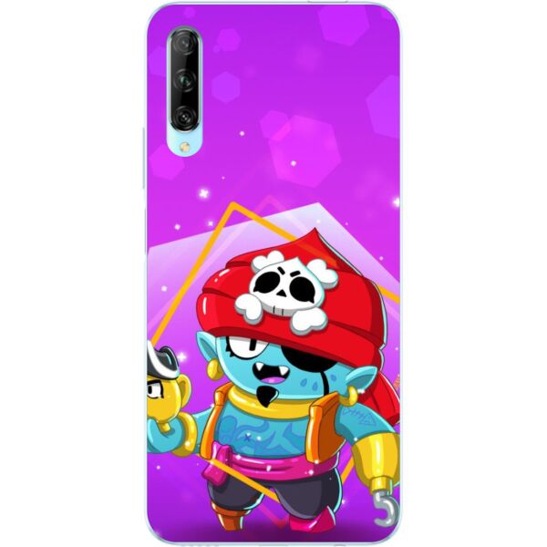 

Силиконовый чехол Casemarket для Huawei P Smart Pro с картинкой Бравл Старс Джин пират