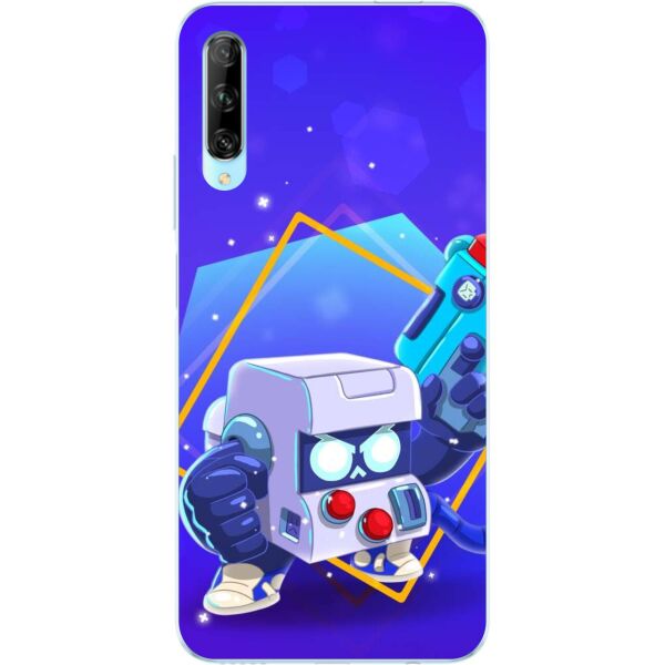 

Силиконовый чехол Casemarket для Huawei P Smart Pro с картинкой Бравл Старс 8 Бит
