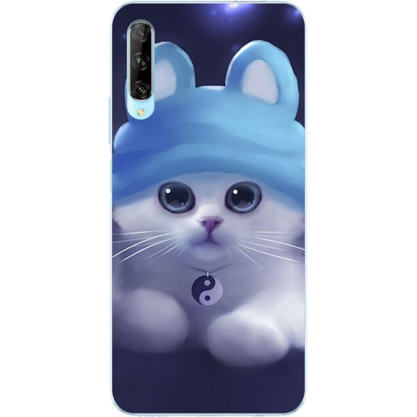 

Чехол силиконовый Casemarket с картинкой для Huawei P Smart Pro Котик