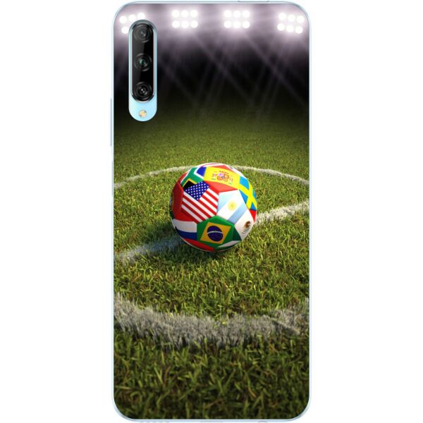 

Силиконовый чехол Casemarket для Huawei P Smart Pro с картинкой Футбол