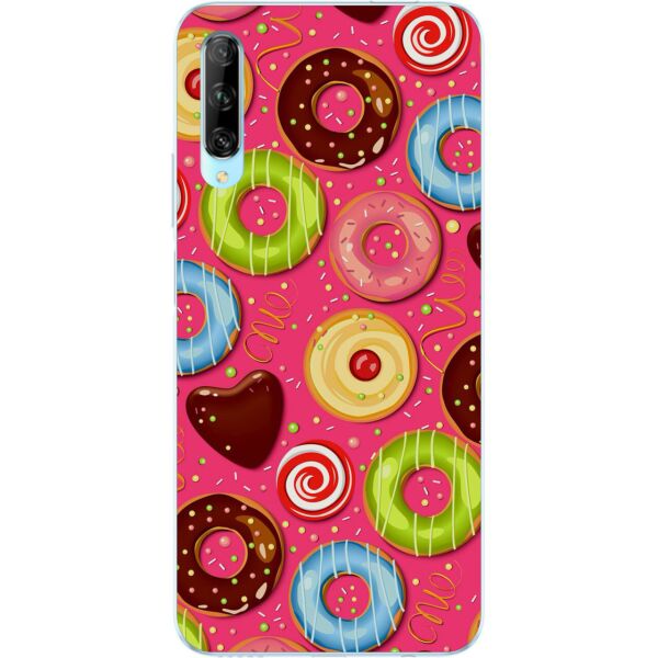 

Оригинальный силиконовый чехол Casemarket для Huawei P Smart Pro с картинкой Сладости