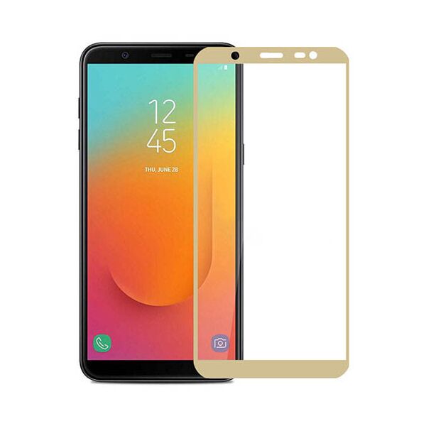 

Захисне скло Glass 5D Premium для Samsung J810 Galaxy J8 2018 (Золотий)