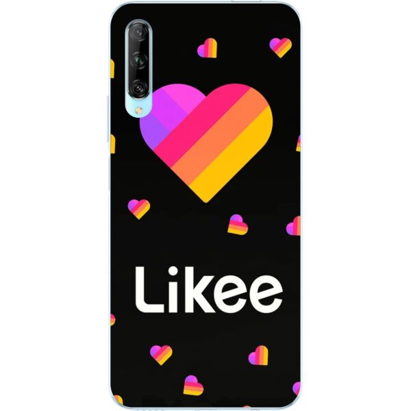 

Оригинальный силиконовый чехол Casemarket для Huawei P Smart Pro с картинкой Likee на черном