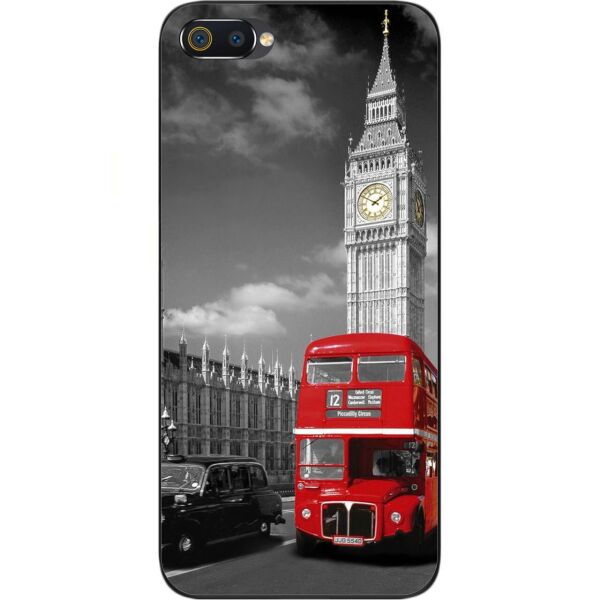 

Оригинальный силиконовый чехол Casemarket для Realme C2 с картинкой Лондон