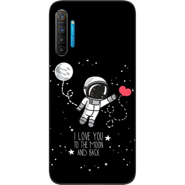 

Чехол силиконовый Casemarket с картинкой для Realme XT Любовь до луны